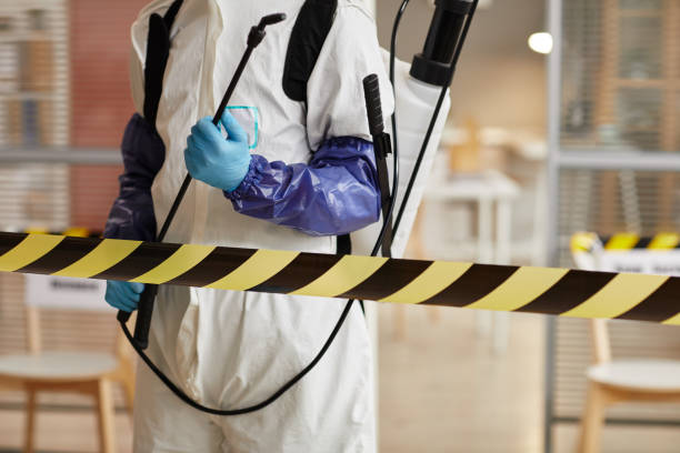 Professional Biohazard technician working in Perryville, AR